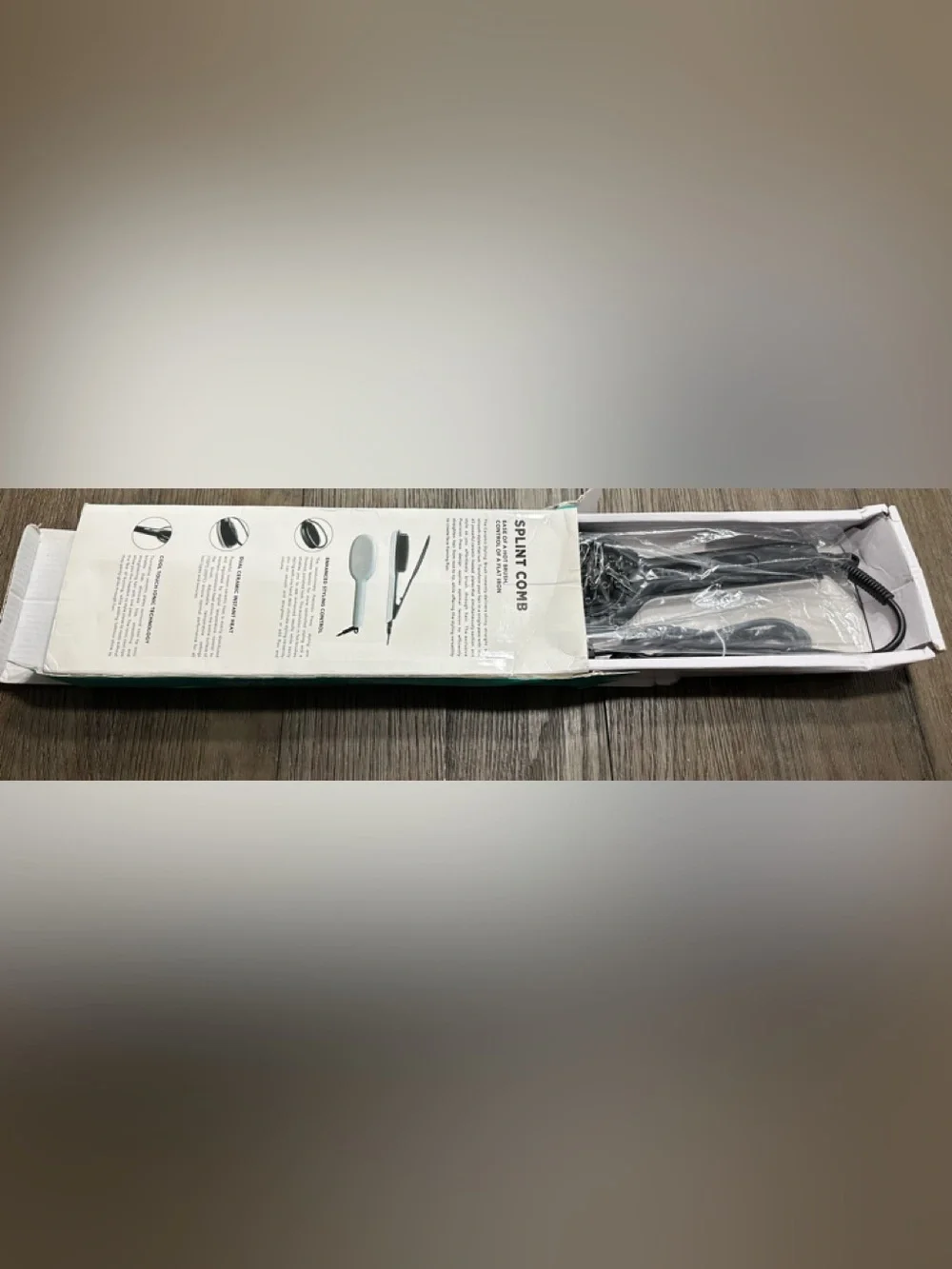 Splint Comb Ceramic Styling Brush with Precision Press N w/o T